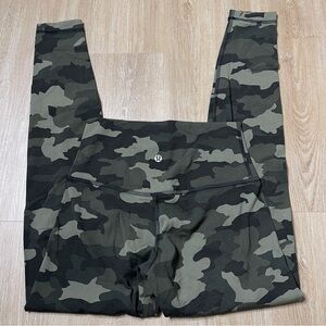 Lululemon Align High-Rise Pant Heritage 365 Camo Medium Olive Multi leggings
